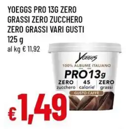A&O Yoeggs pro 13g zero grassi zero zucchero zero grassi offerta