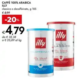 Bennet Caffè 100% arabica ILLY offerta