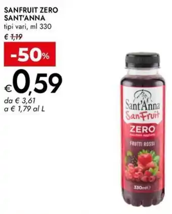 Sanfruit zero SANT'ANNA