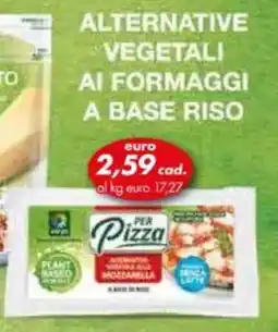 Italmark Alternative vegetali ai formaggi a base riso offerta