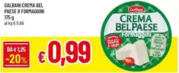 A&O Galbani crema bel paese 8 formaggini offerta