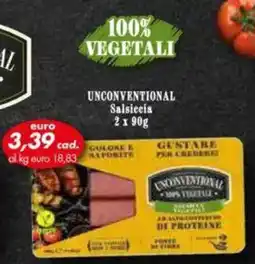 Italmark UNCONVENTIONAL Salsiccia offerta