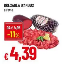 A&O Bresaola d'angus offerta
