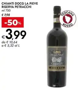 Bennet Chianti docg la pieve riserva PETRACCHI offerta