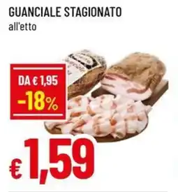 A&O Guanciale stagionato offerta