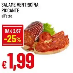 A&O Salame ventricina piccante offerta