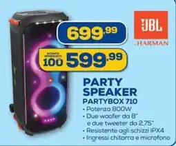 Euronics JBL PARTY SPEAKER PARTYBOX 710 offerta