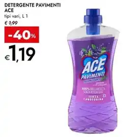 Bennet Detergente pavimenti ACE offerta