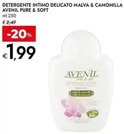 Bennet Detergente intimo delicato malva & camomilla AVENIL PURE & SOFT offerta