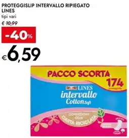 Bennet Proteggislip intervallo ripiegato LINES offerta