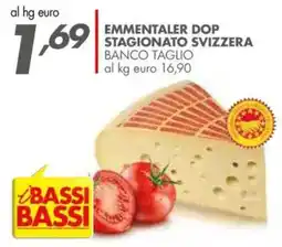 Italmark Emmentaler dop stagionato svizzera banco taglio offerta