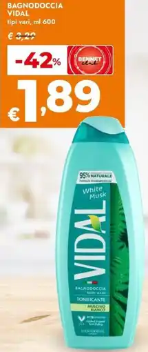 Bennet Bagnodoccia VIDAL offerta