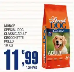 Splendidi e Splendenti Monge special dog classic adult crocchette pollo offerta