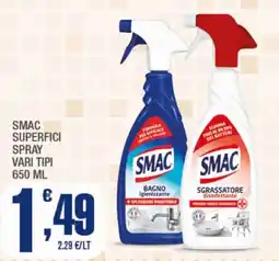 Splendidi e Splendenti Smac superfici spray offerta