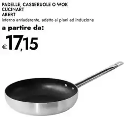 Bennet Padelle, casseruole o wok cucinart abert offerta