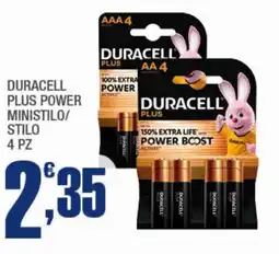 Splendidi e Splendenti Duracell plus power ministilo/ stilo offerta