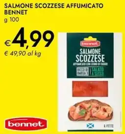 Bennet Salmone scozzese affumicato BENNET offerta