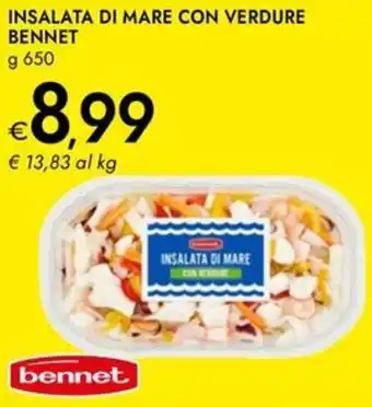 Bennet Insalata di mare con verdure BENNET offerta
