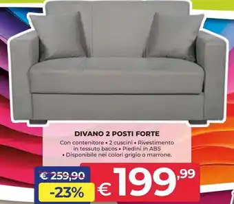 Divano 2 posti forte