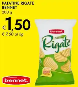 Bennet Patatine rigate BENNET offerta