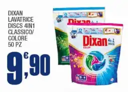 Splendidi e Splendenti Dixan lavatrice discs 4in1 classico/ colore 50 pz offerta