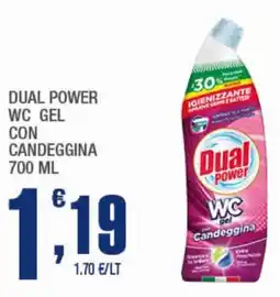 Splendidi e Splendenti Dual power wc gel con candeggina offerta