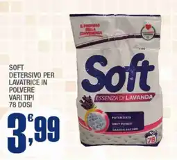 Splendidi e Splendenti Soft detersivo per lavatrice in polvere offerta