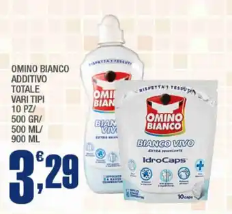 Splendidi e Splendenti Omino bianco additivo totale offerta