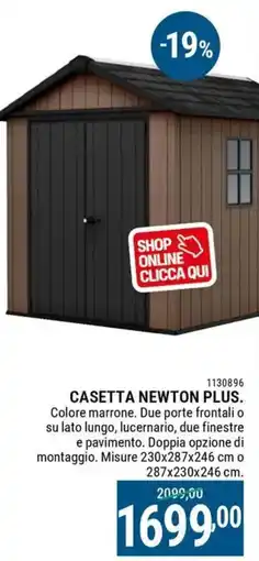 Cfadda Casetta newton plus. offerta
