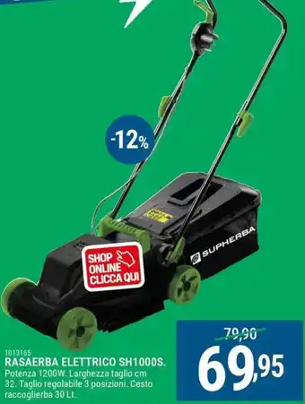 Rasaerba elettrico SH1000S