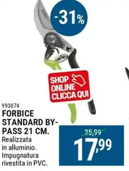 Cfadda Forbice standard by- pass 21 cm offerta