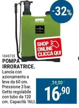 Cfadda Pompa irroratrice offerta
