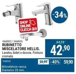 Cfadda Rubinetto miscelatore hellis offerta