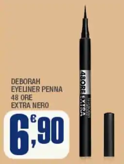 Splendidi e Splendenti Deborah eyeliner penna 48 ore extra nero offerta