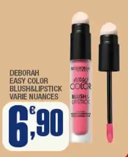Splendidi e Splendenti Deborah easy color blush&lipstick varie nuances offerta