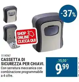 Cfadda Cassetta di sicurezza per chiavi offerta