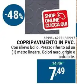 Cfadda Copripavimento in PVC offerta