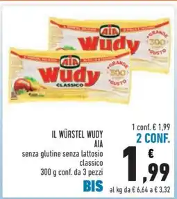 Conad IL WÜRSTEL WUDY offerta
