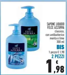 Conad SAPONE LIQUIDO FELCE AZZURRA offerta
