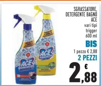 Conad ACE Sgrassatore, Detergente Bagno offerta