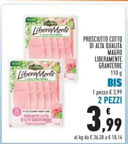 Conad Prosciutto Cotto di Alta Qualità Magro Liberamente Granterre offerta
