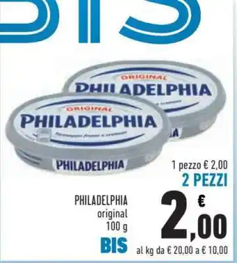 Conad PHILADELPHIA original offerta