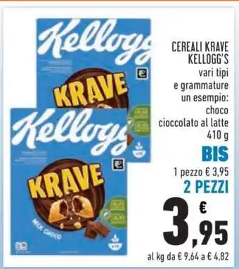 Conad Cereali Krave Kellogg's offerta