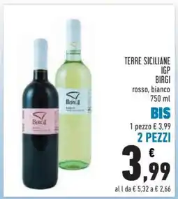 Conad TERRE SICILIANE IGP BIRGI offerta
