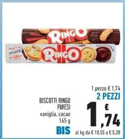Conad BISCOTTI RINGO PAVESI offerta