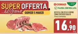 Conad BISTECCA CON OSSO DI BOVINO CONAD PERCORSO QUALITÀ offerta