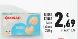 Conad BURRO CONAD offerta