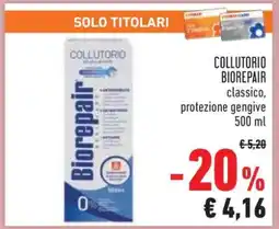Conad Collutorio Biorepair offerta