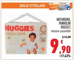 Conad Huggies Extra Care offerta