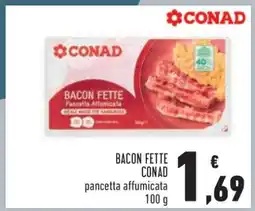 Conad BACON FETTE CONAD offerta